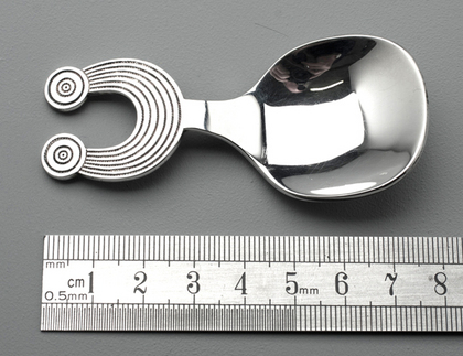 Gleninsheen Collar Irish Silver Caddy Spoon